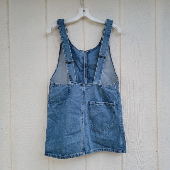 Forever 21 denim overalls jumper Overall jean dress size small - Picture 2 of 3